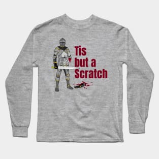 Tis But a Scratch - Old Knight Long Sleeve T-Shirt